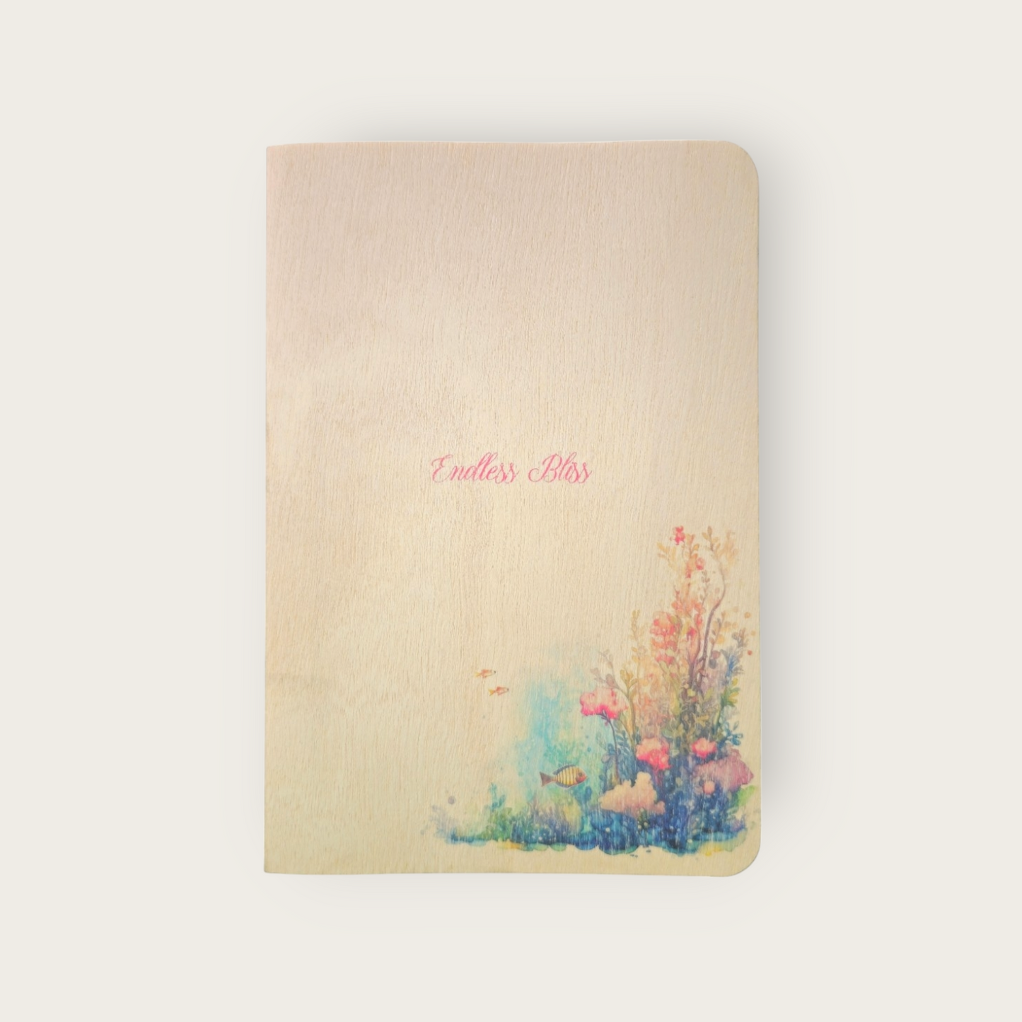 A5 Wood Perfect Notebook - Dot Grid (Endless Bliss)
