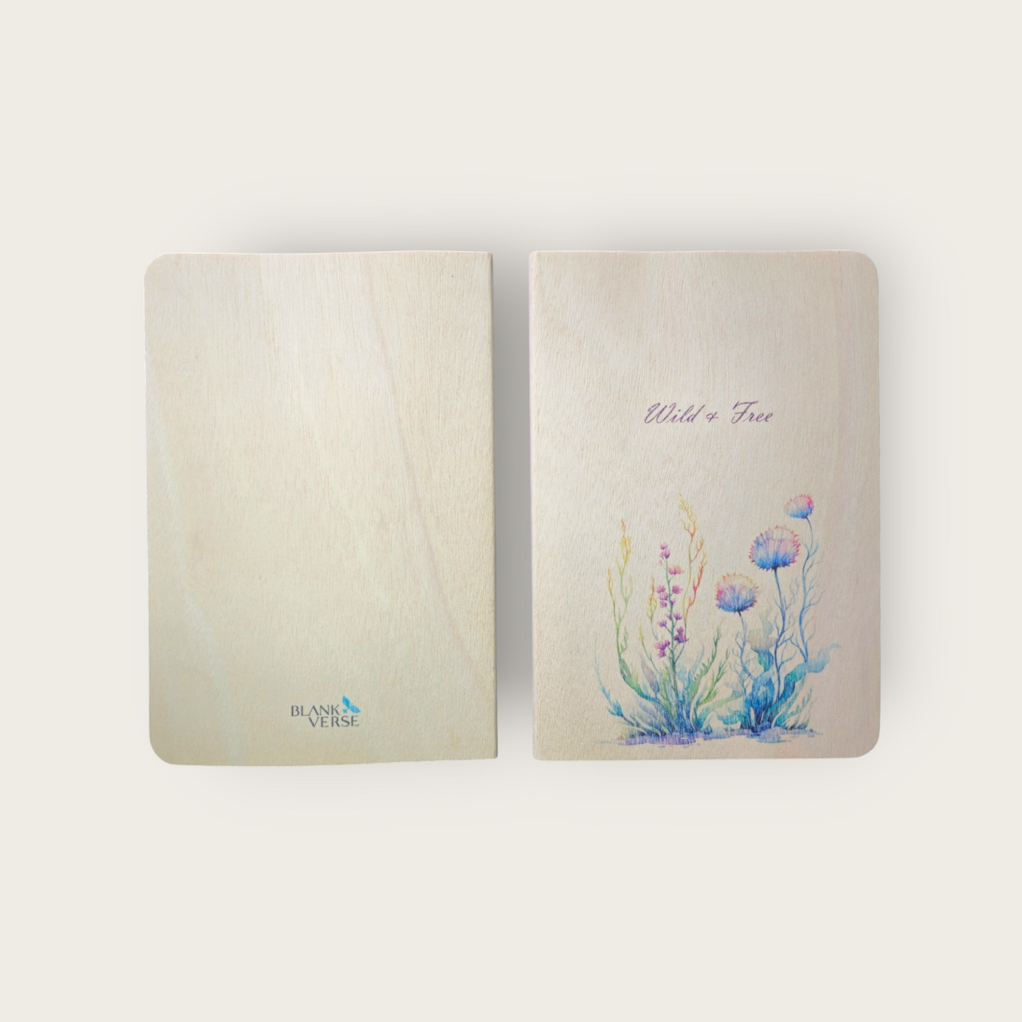 A5 Wood Perfect Notebook - Ruled (Wild & Free)