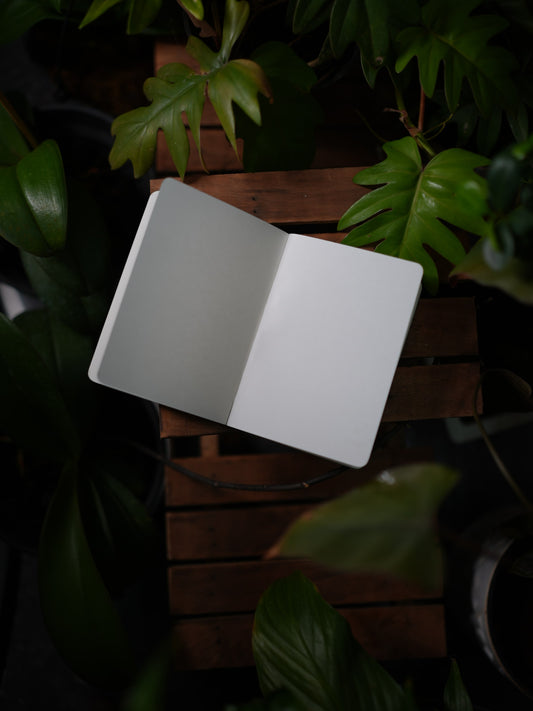 A6 Wood Cover Notebook (Hot Air Balloon)