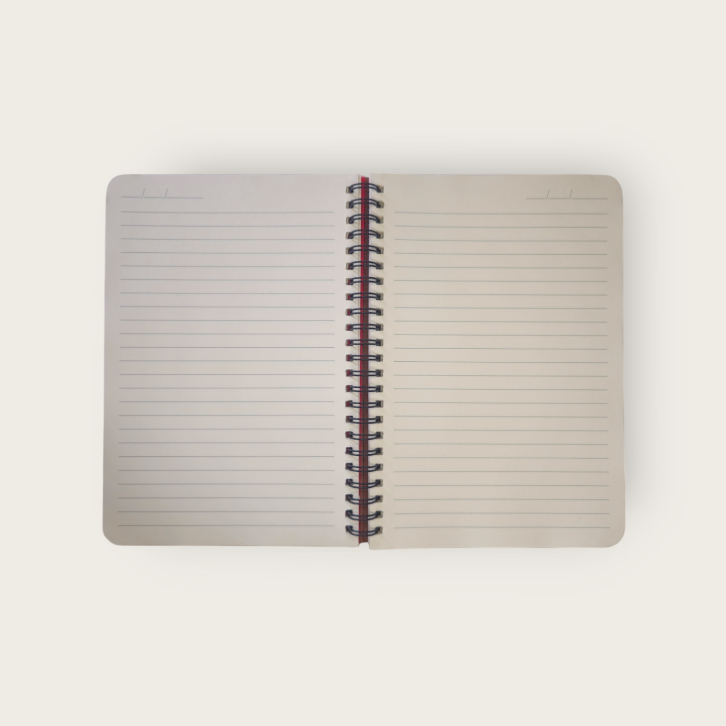 A5 Wood Wire O Books - Ruled (Feather)