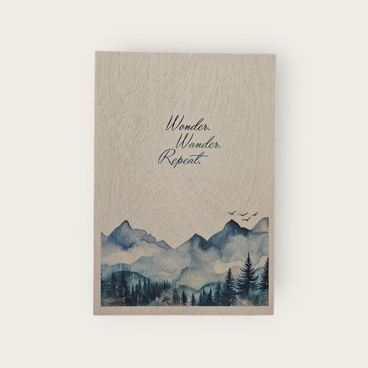 A5 Wood Perfect Notizbuch - Punktkariert (Wonder)