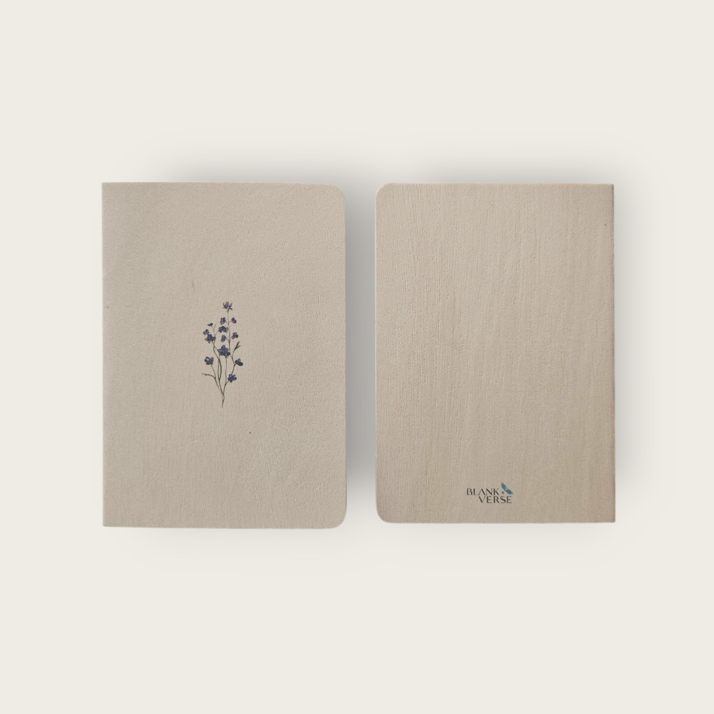 A6 Wood Cover Notebook (Violet Branch)