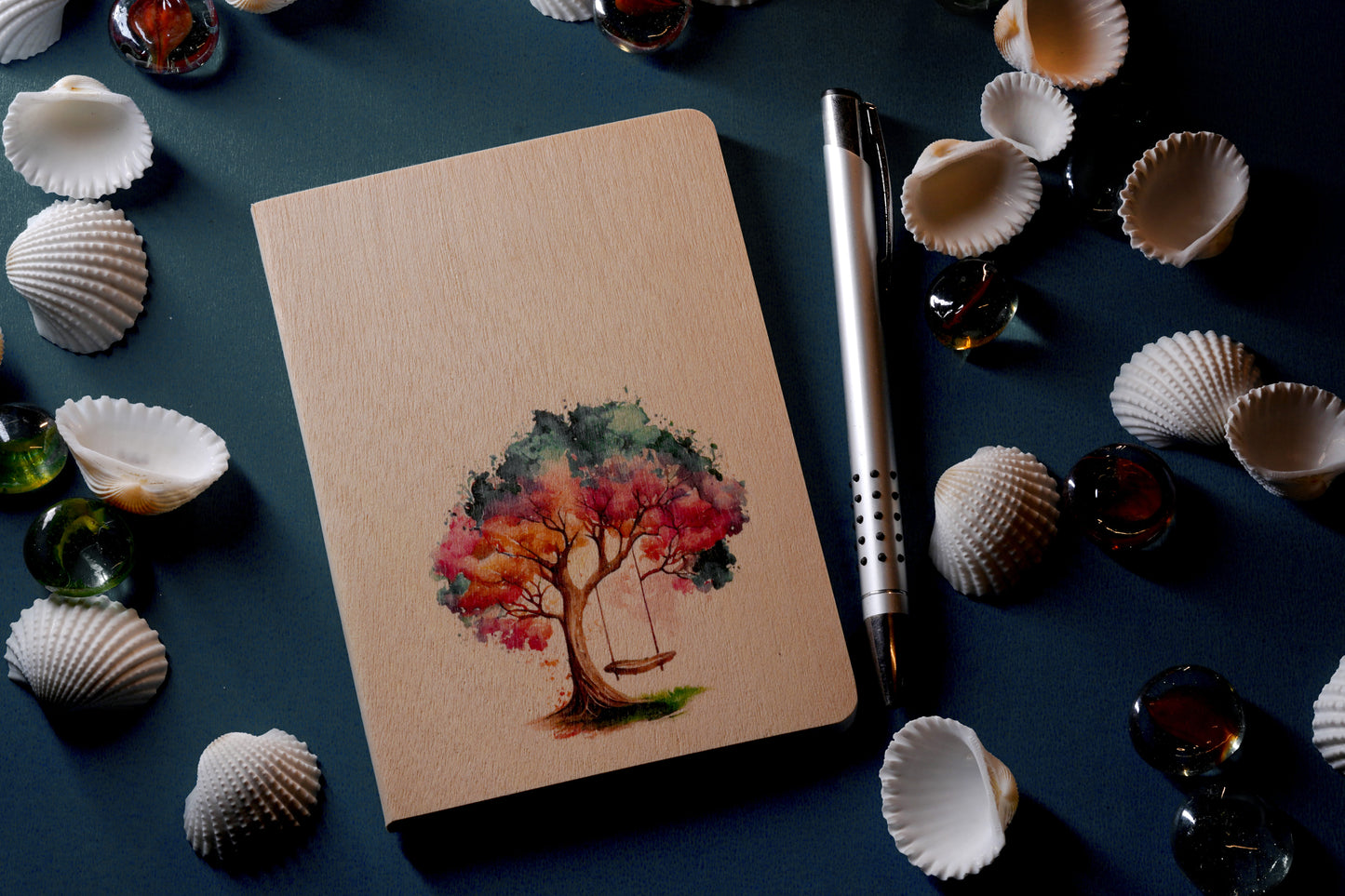 A6 Wood - Pack of 4 Combo (Lantern, Tree, Bottle, Hot Air Balloon)