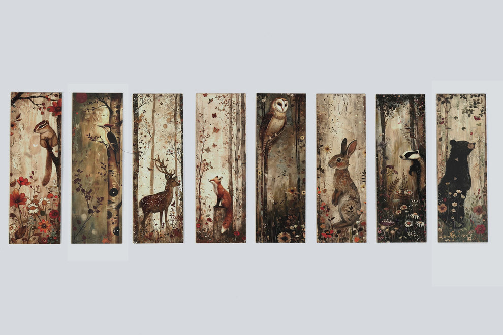 Themed Bookmarks 8 in 1 Combo