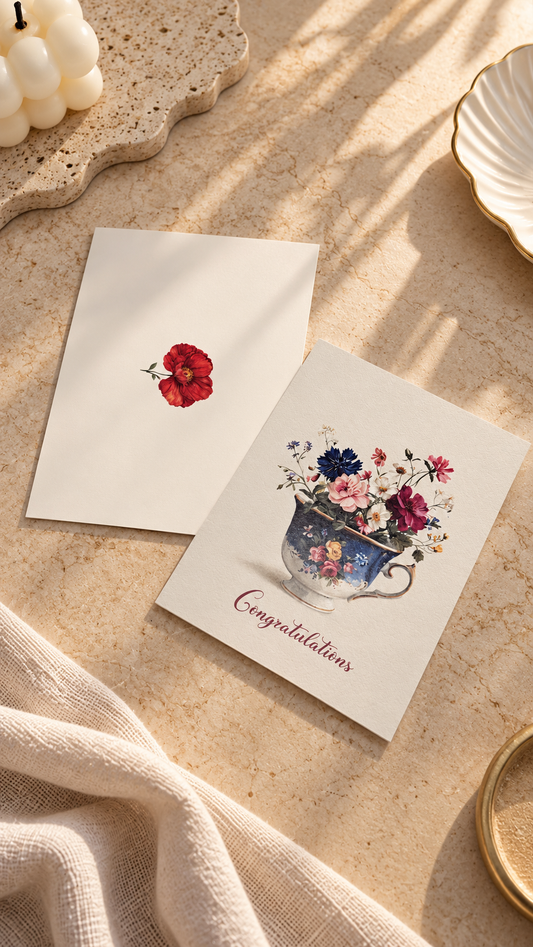 Congratulations (Floral Cup)