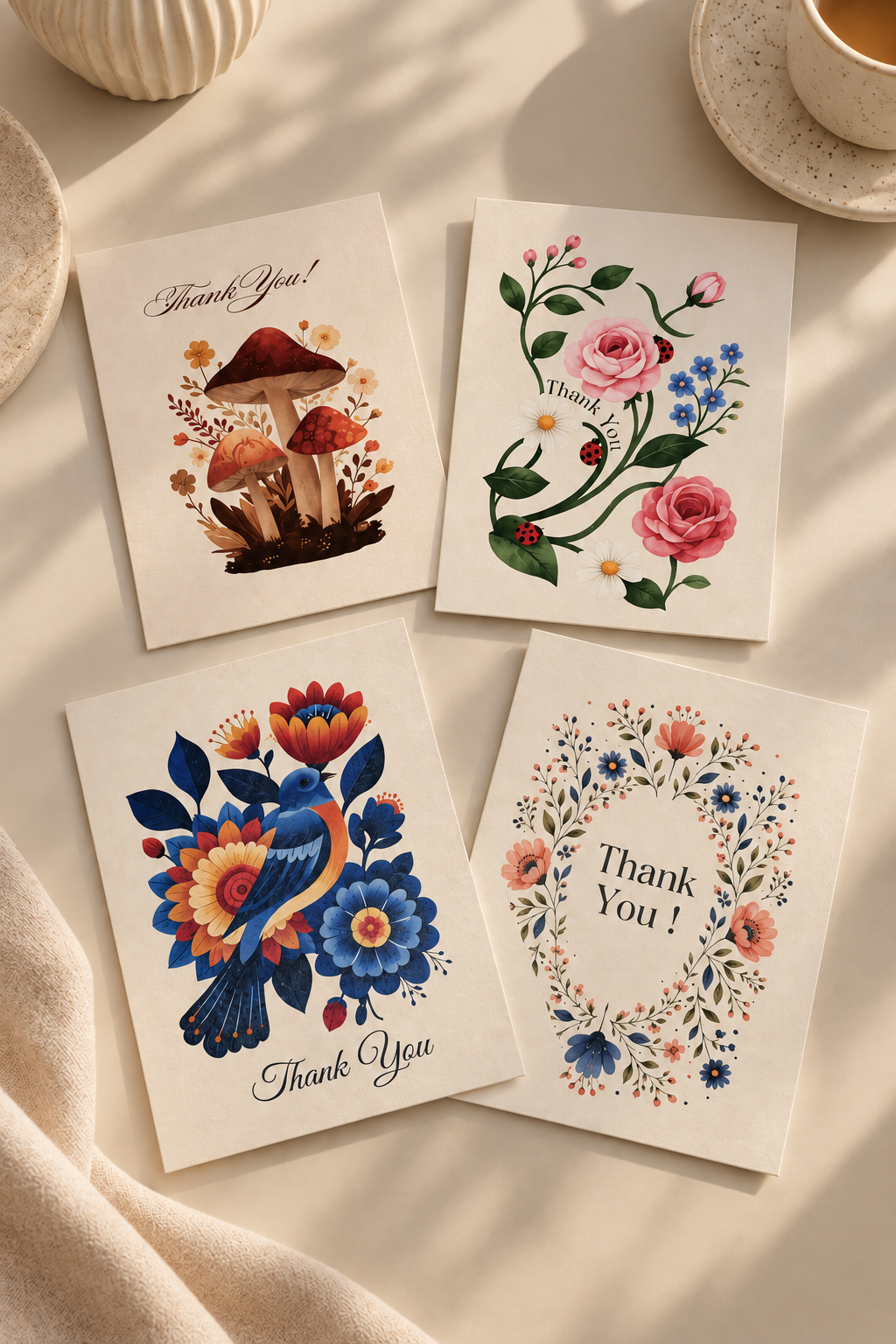 Greeting Cards (Thank You) Combo