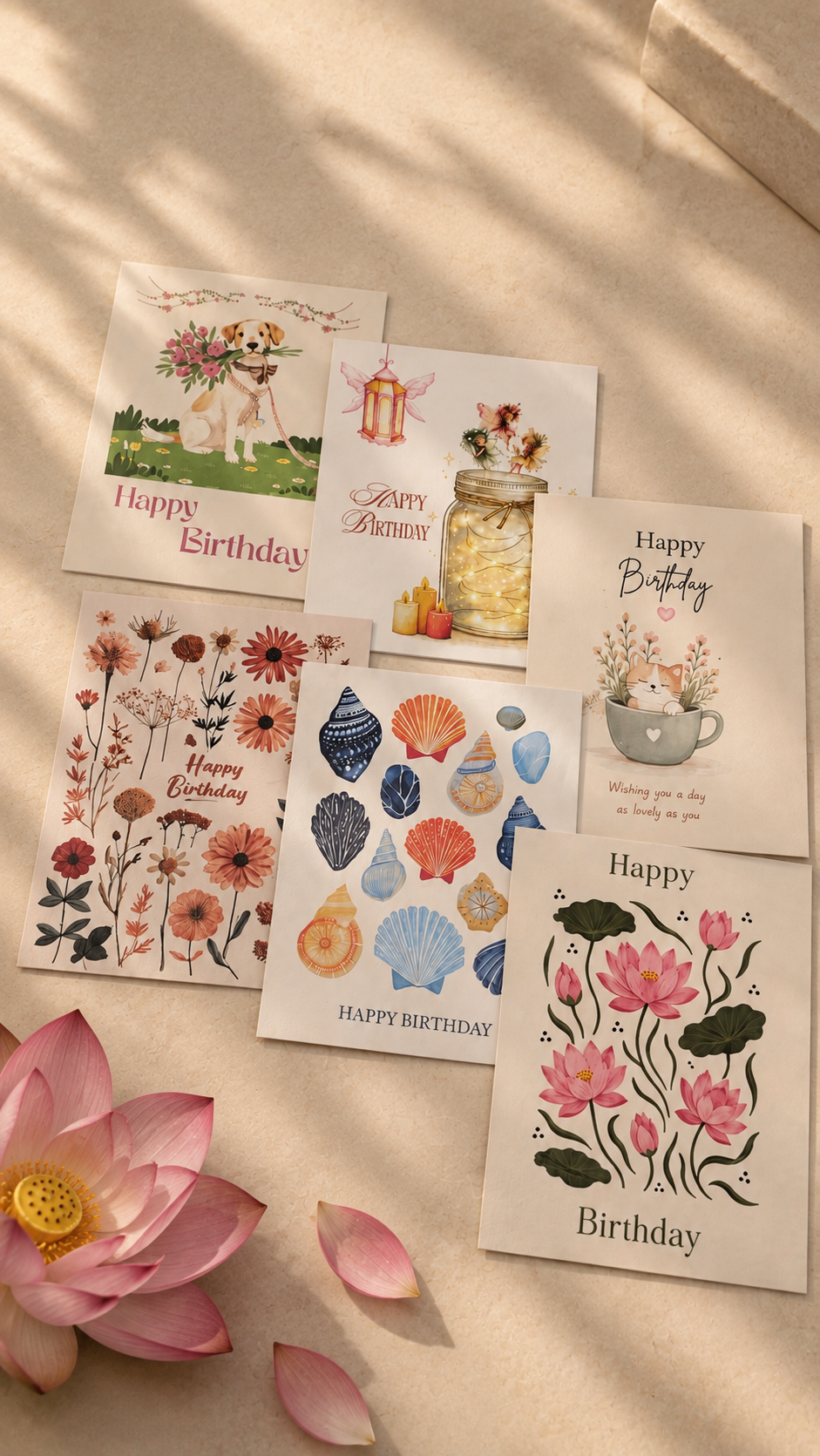 Greeting Cards (HappyBirthday) Combo