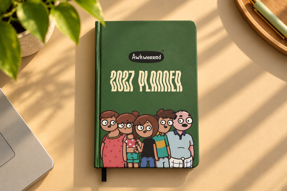 6-Month Undated Planner + List Book | "The Whole Family"