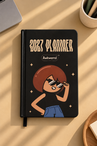 6-Month Undated Planner + List Book | "Main Character Energy"