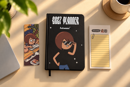 6-Month Undated Planner + List Book | "Main Character Energy"