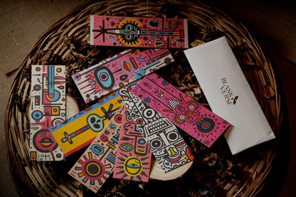 Psychedelic Pop Art Bookmarks