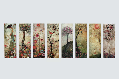 Themed Bookmarks 4 in 1 Combo