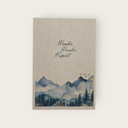 A5 Wood Perfect Notebook - Ruled (Wonder)