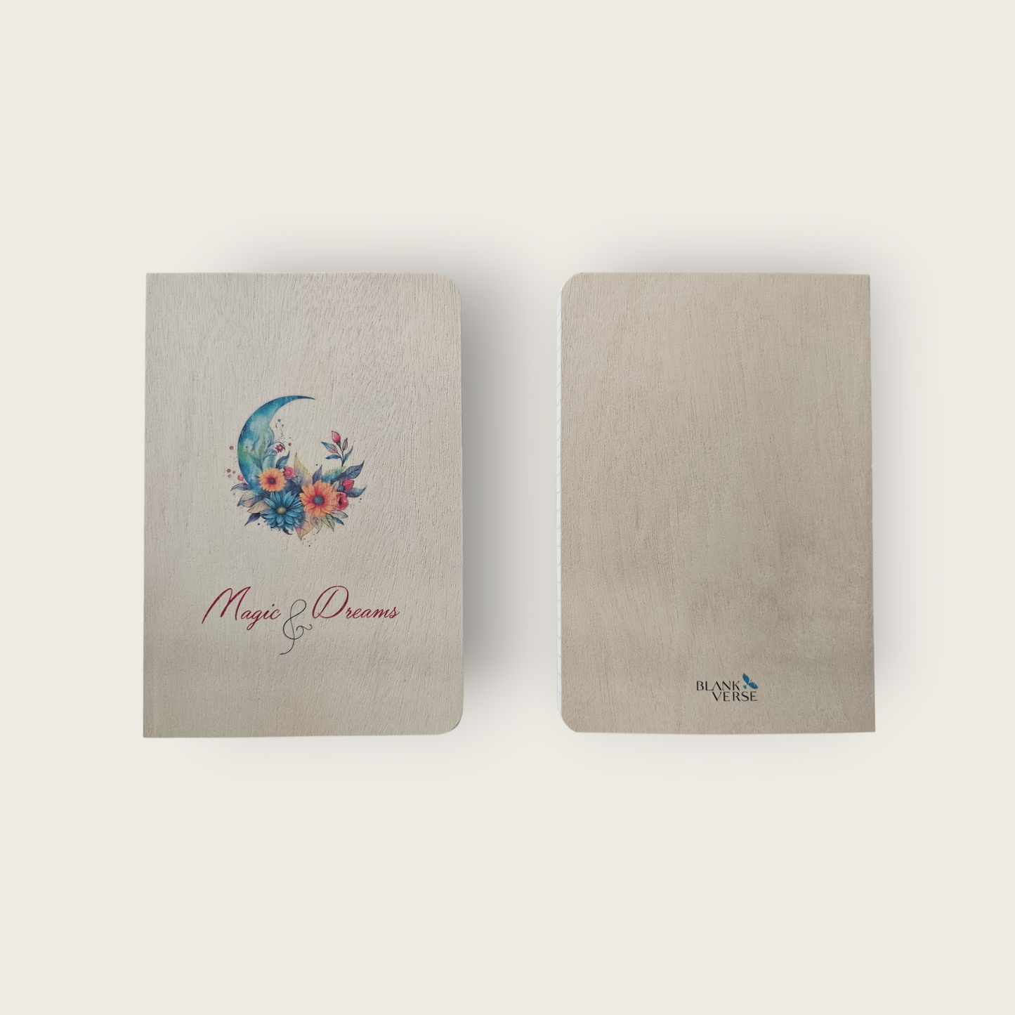 A5 Wood Perfect Notebook - Dot Grid (Magic and Dreams)