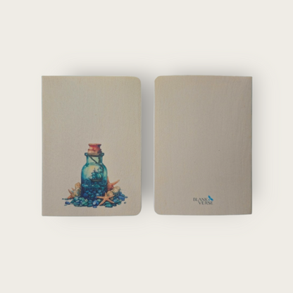 A6 Wood Cover Notebook (Bottle)