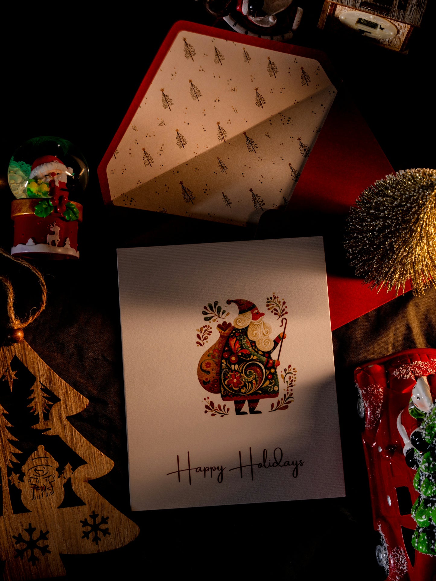 Weihnachtskarten-Set