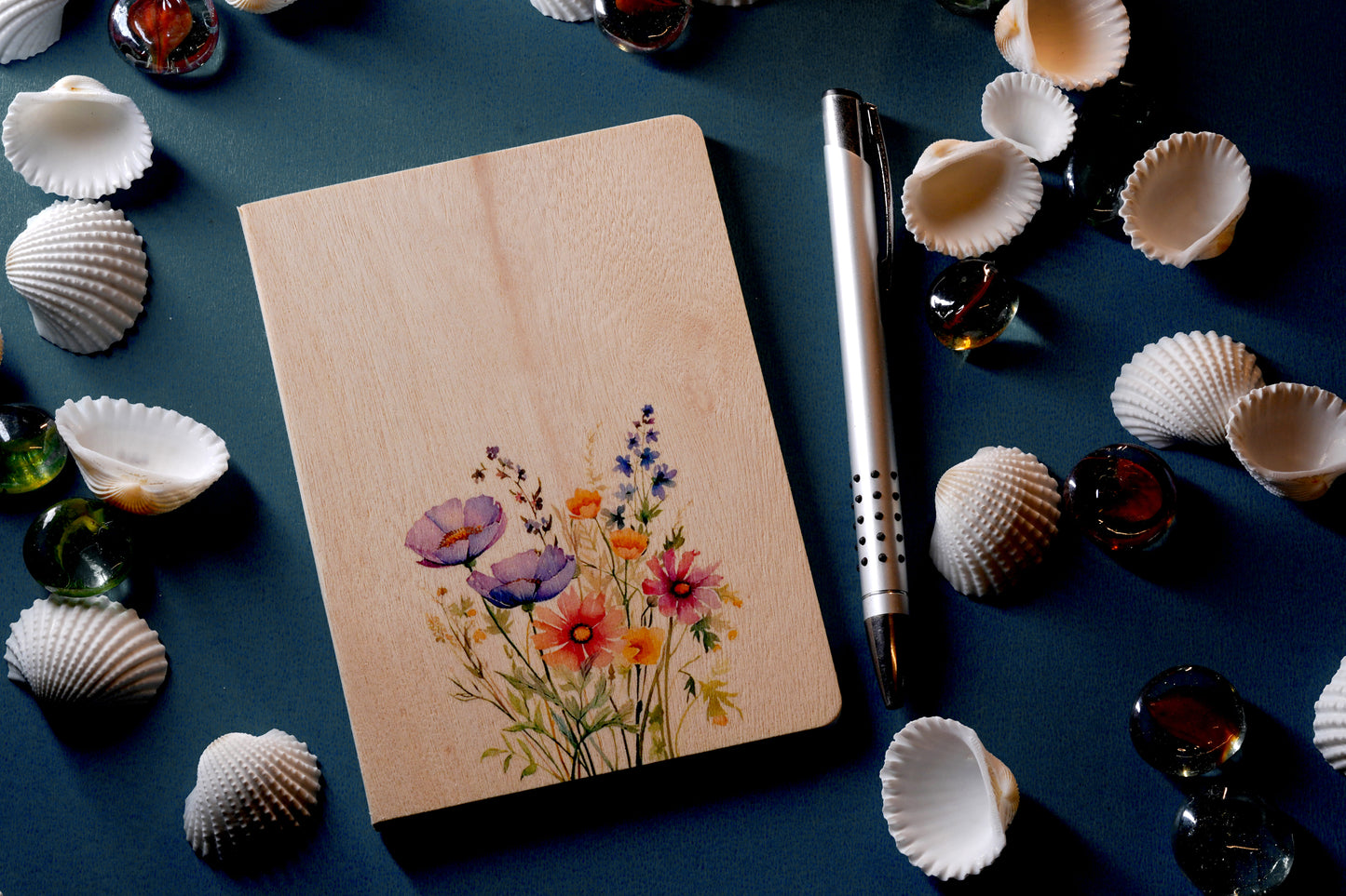 A6 Wood - Pack of 5 Combo (Floral)