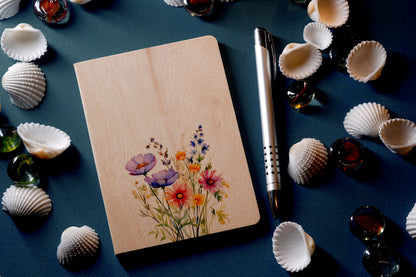 A6 Wood - Pack of 5 Combo (Floral)