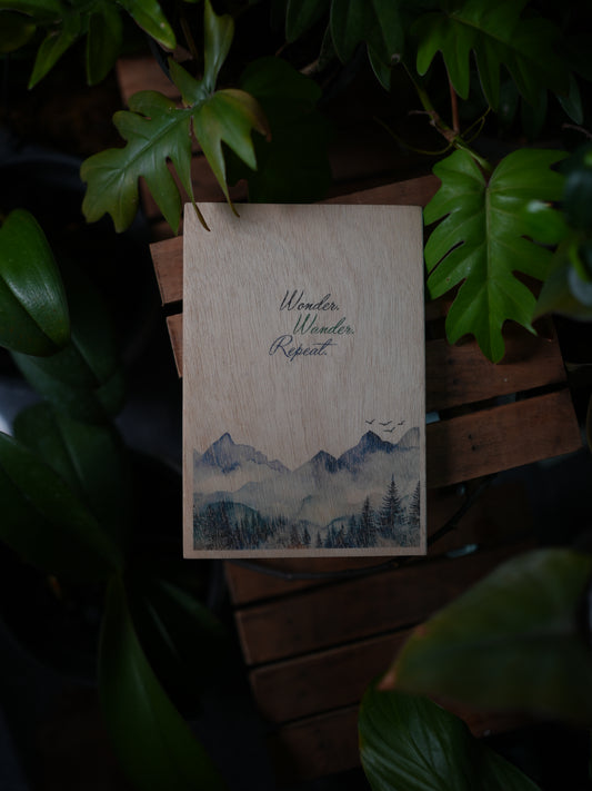 A5 Wood Perfect Notebook - Ruled (Wonder)