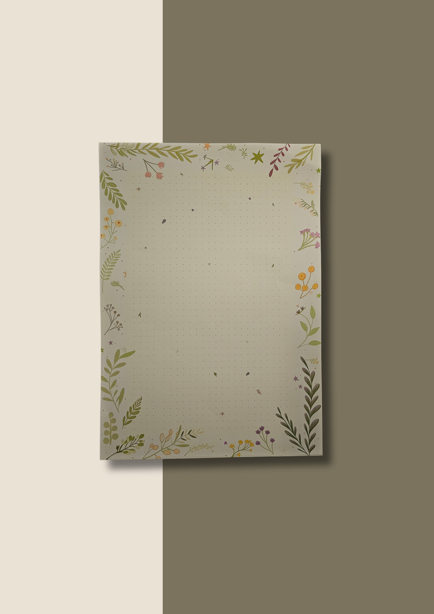 A4 Journal Sheets - Floral (200 Sheets)