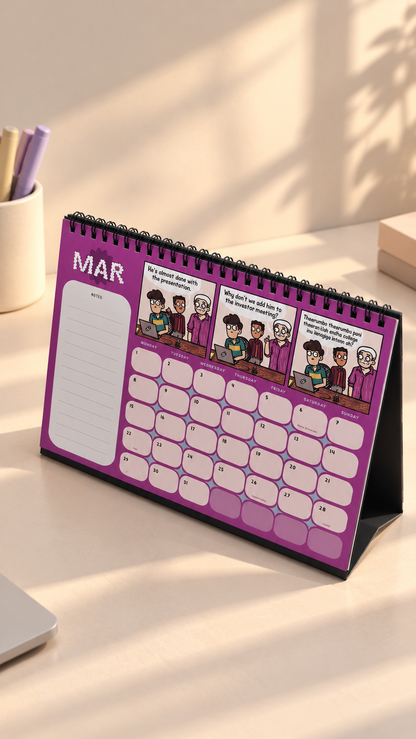 Comic Calendar 2027