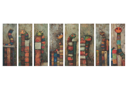 Bookworm Bookmarks