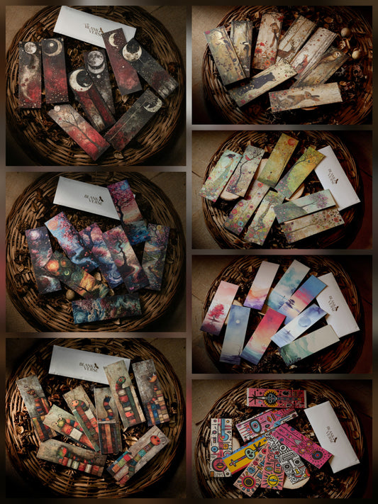 Themed Bookmarks 8 in 1 Combo
