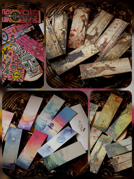 Themed Bookmarks 4 in 1 Combo