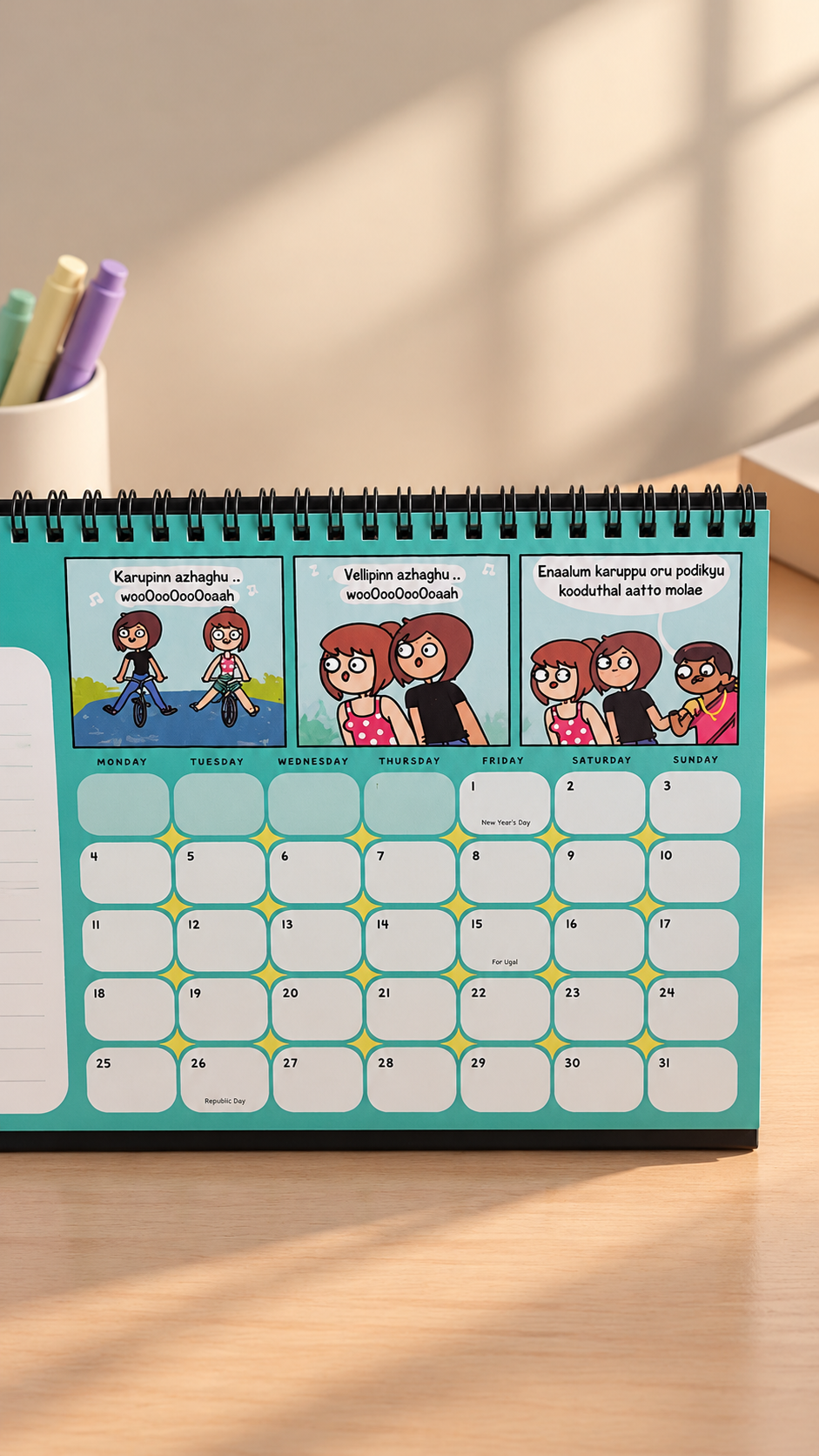 Comic Calendar 2027
