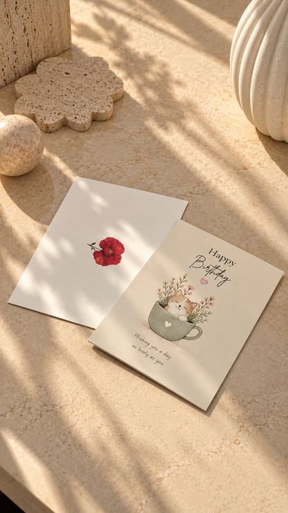 Happy Birthday (The Cozy Kitty)