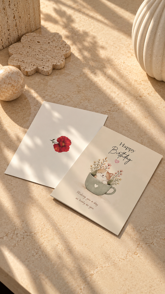 Happy Birthday (The Cozy Kitty)