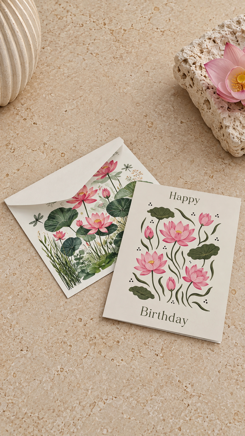 Happy Birthday (Lotus)