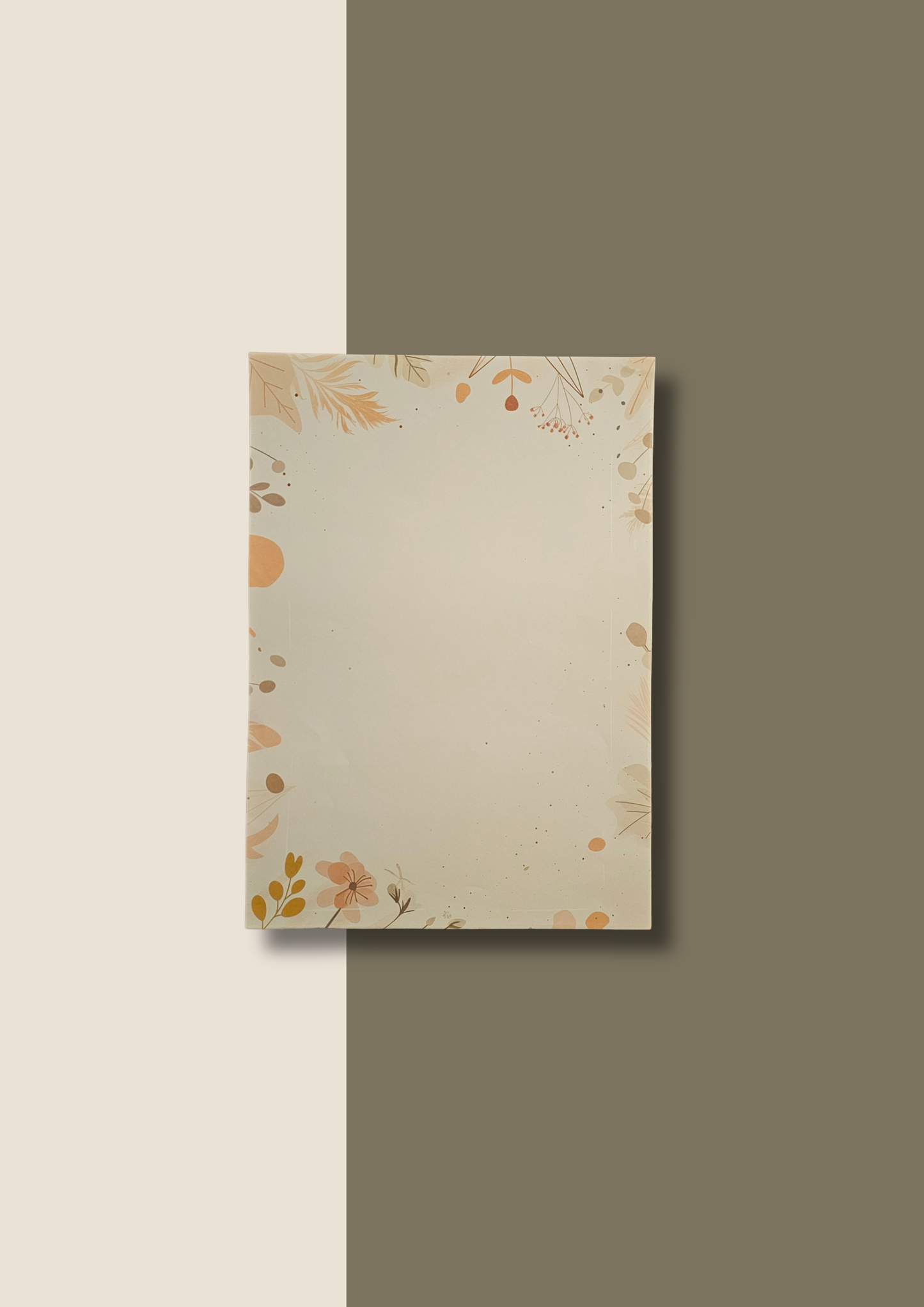 A4 Journal Sheets - Floral (200 Sheets)