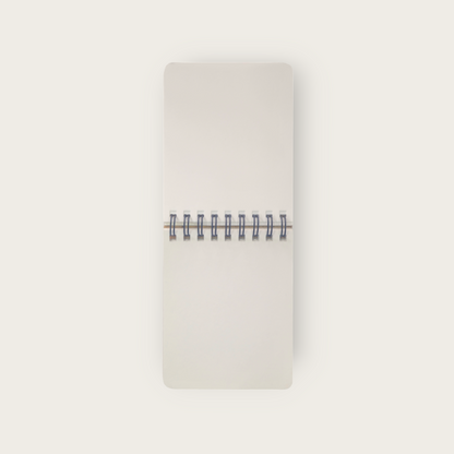 Wood Cover Mini Notebooks - Pack of 6|Plain|120 pages|90 gsm Off white paper