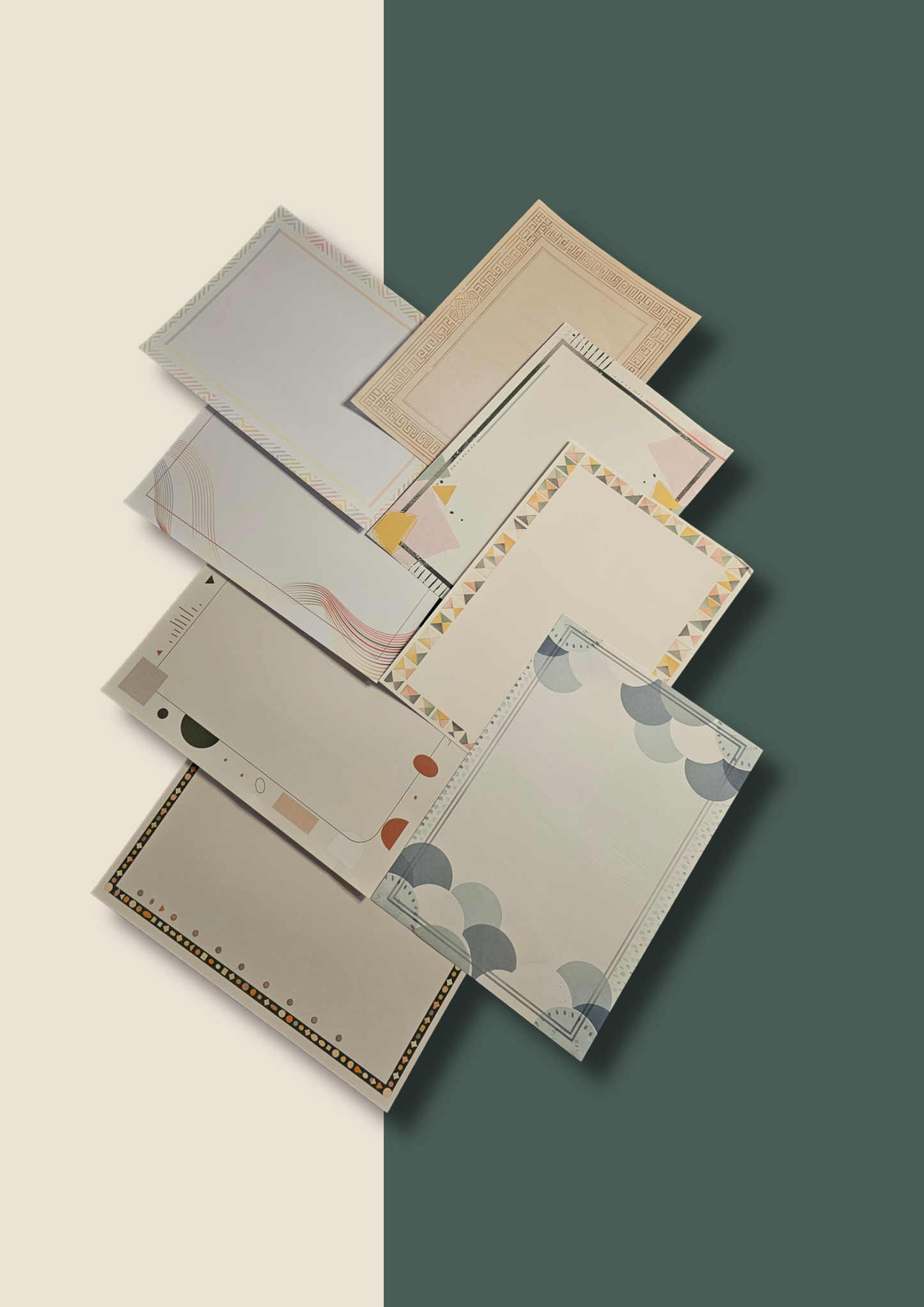 A4 Journal Sheets - Geometric (200 Sheets)